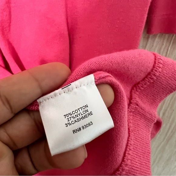 Tyler Boë Pink Cashmere Blend Sweater Dress XS - Picture 4 of 5